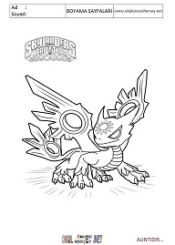 Skylanders boyama sayfaları